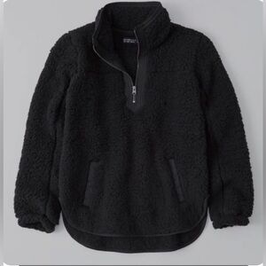 Abercrombie & Fitch Black Sherpa